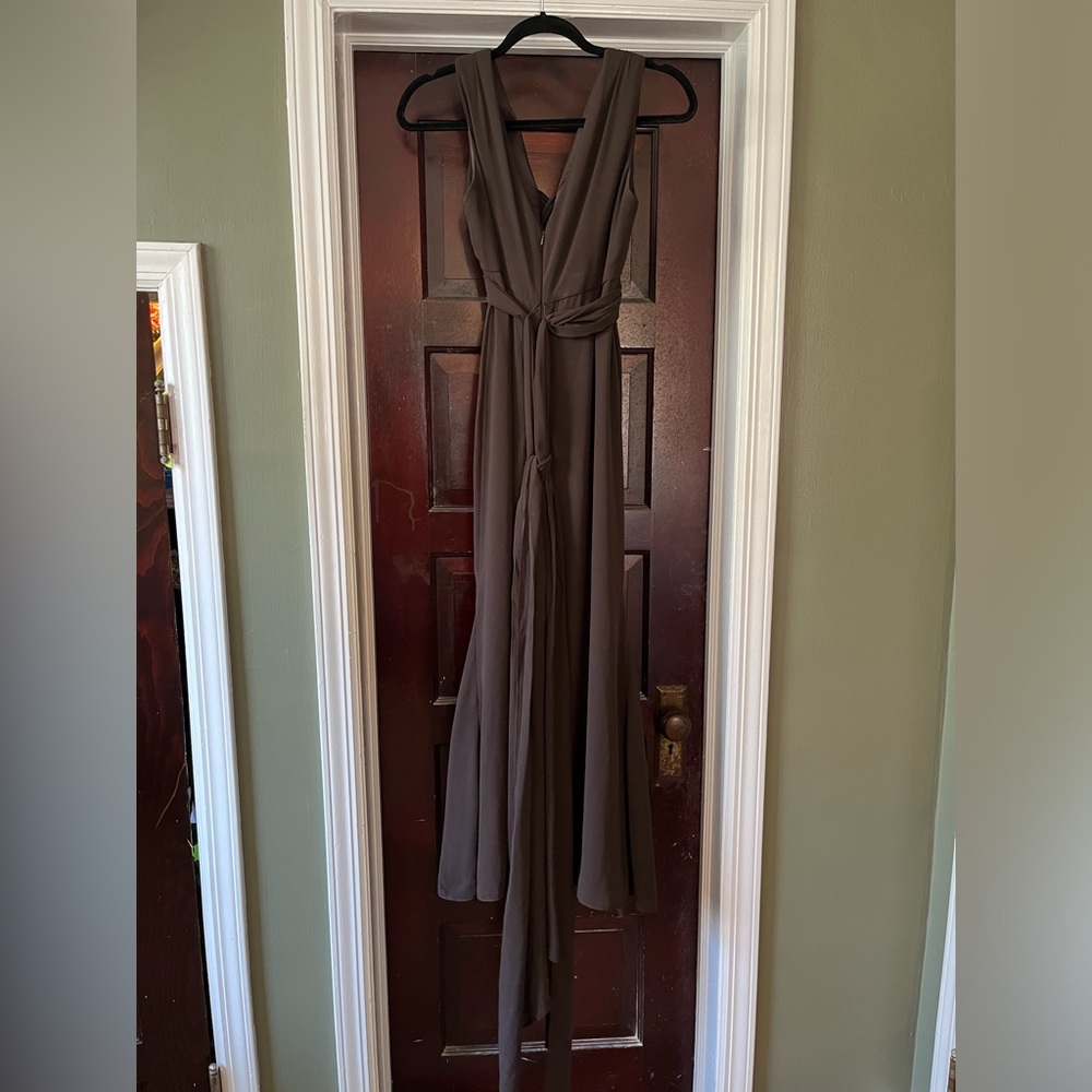 Brown Vera Wang formal evening gown, size 6